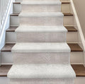 Well Woven Custom Size Hallway & Stair Runner- Harlow Pompeii Ivory 31 Inches Wide x 70 Feet Long Runner (31" x 70') Runner Rug - Modern Chevron Pattern, Ultra-Soft, Easy-Clean