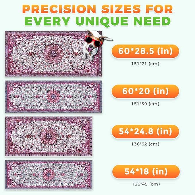 Hompet 2 Pack Waterproof & Absorbent Dog Car Seat Cover Mat, Fits Most Dog Car Hammocks, Washable Reusable Backseat Protector Pad, Quick Dry Leak-Proof Non-Slip Pet Travel Mat for Cars, 20"x60"