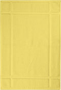 Ample Decor Cotton Bath Mats 34 X 20 Inches, 1350 GSM Oeko Tex Certified Solid Construction Thick & Plush, for Bathroom Floor, Shower – Yellow