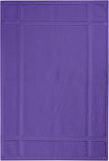 Ample Decor Cotton Bath Mats 34 X 20 Inches, 1350 GSM Oeko Tex Certified Solid Construction Thick & Plush, for Bathroom Floor, Shower – Purple