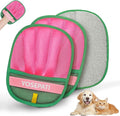 YOSEPATI Pet Hair Removal Glove, Five-Finger Magic Brush Electrostatic Mitt 2 PCs, Pet Hair Remover Tool for Dog & Cat, Reusable Pet Hair Gloves Pet Grooming Needs, Fur Remover for Couch & Clothing