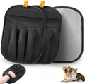 Salhap Pet Hair Removal Gloves (2-Pack) - Reusable, Anti-Static & Washable for Furniture, Car, Clothing & Pet Beds - Effortless Cat & Dog Hair Remover for Home