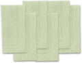 Solino Home Linen Cloth Napkins Set of 6-100% Pure Linen Sage Green Dinner Napkins 20 x 20 Inch for Winter, Spring, Easter, St Patricks Day - Classic Hemstitch, Handcrafted and Machine Washable