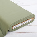10 Yard Cut of Threadart Linen Fabric - Premium Cotton Linen Fabric for Embroidery, Cross Stitch, Apparel, Canvas, Home Décor- 55" Width - Moss Green