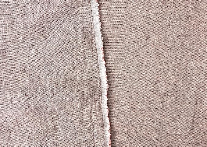 100% Linen Fabric – Yarn Dyed Chambray, Pre-Washed, Lightweight Crisp & Cool Handfeel, 52–54" Wide – The Linen Lab (Brick Chambray 6912, 3y)