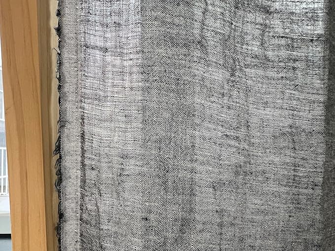 100% Linen Fabric – Yarn Dyed Chambray, Pre-Washed, Lightweight Crisp & Cool Handfeel, 52–54" Wide – The Linen Lab (Sage Green 4802, 1y)