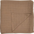 Huxie Swaddle - 100% Organic Cotton - Muslin Swaddle Blankets for Newborn, 47" x 47" (Natural)