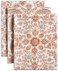 Maison d' Hermine Kitchen Towels Set of 3 100% Cotton 20" x 27.5" Reusable Cloth Tea Dish Towels Absorbent with Hanging Loop for Kitchen Dining Thanksgiving Christmas Decorations (Cachemire)