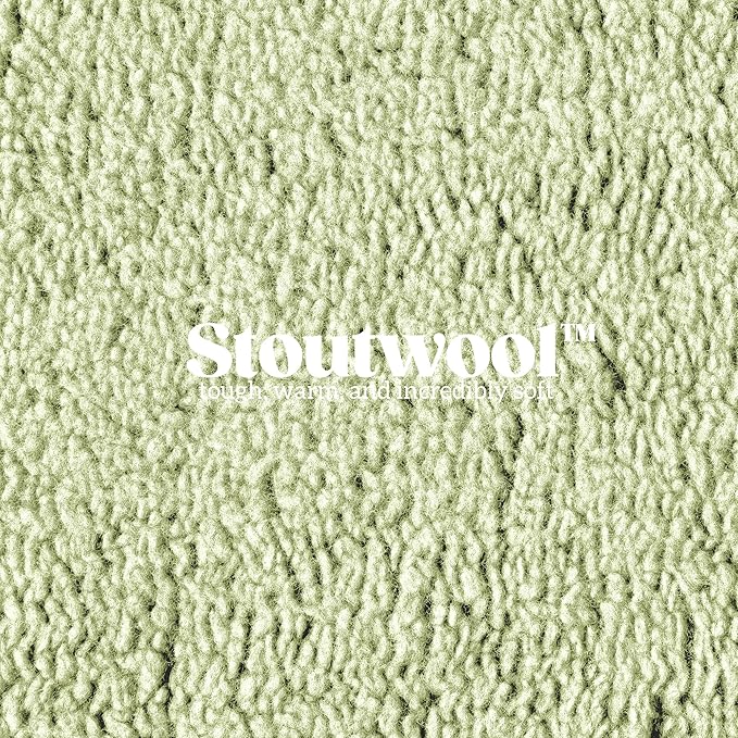 PELZIN Stoutwool Indestructible Dog Bed - Fluffy Chew Proof Dog Crate Pad - Tough Kennel Pad for Aggressive Chewers - Washable, Ideal for Large Breeds & Fits 36-Inch Crate - 35"x22", Gleam