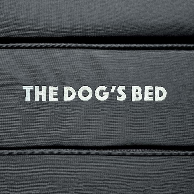 The Dog's Bed Replacement Outer Cover ONLY (Outer Cover ONLY - NO Bed, NO Waterproof Inner) for The Dog's Bed, Washable Oxford Fabric, XXL (Grey with Black Piping) Veterinary Approved