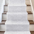 Well Woven Custom Size Hallway & Stair Runner- Harlow Pompeii Light Grey 31 Inches Wide x 23 Feet Long Runner (31" x 23') Runner Rug - Modern Chevron Pattern, Ultra-Soft, Easy-Clean