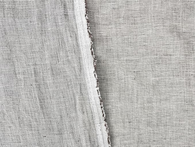 100% Linen Fabric – Yarn Dyed Chambray, Pre-Washed, Lightweight Crisp & Cool Handfeel, 52–54" Wide – The Linen Lab (Oatmeal Brown 7068, 3y)